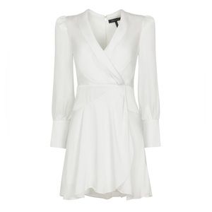 BCBG bride white dress